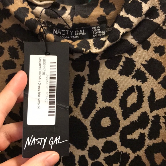 Nasty Gal leopard dress - Picture 2 of 2